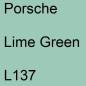 Preview: Porsche, Lime Green, L137.